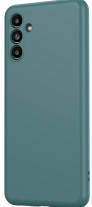 Силиконов гръб ТПУ PREMIUM CASE за Samsung Galaxy A13 4G A135F / Samsung Galaxy A13 A137F зелен 
